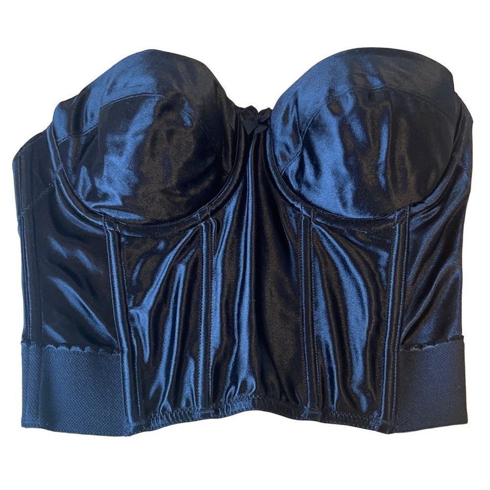 Victoria’s Secret 34c low-back black bustier
